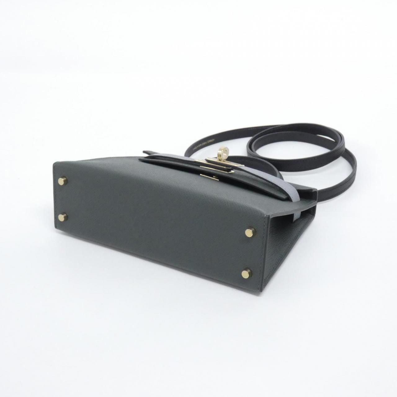 Hermes Mini Kelly 2 Tricolor Bag