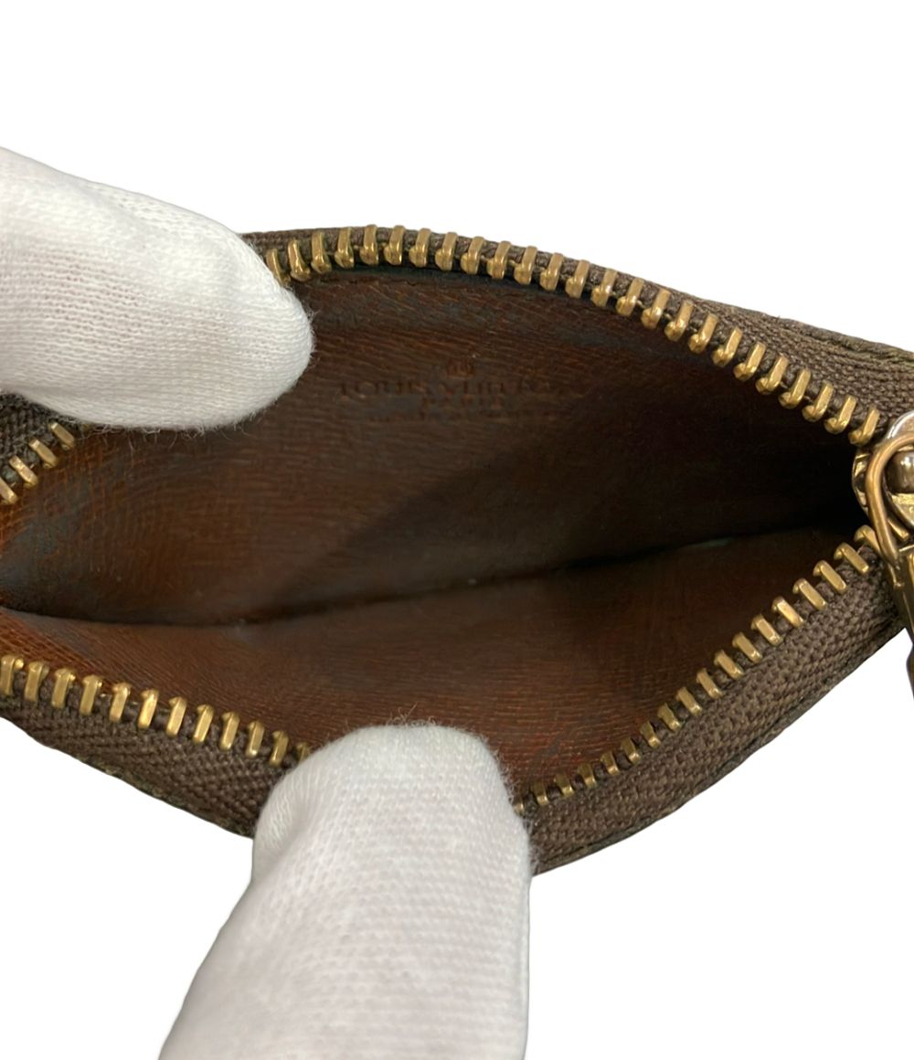 Louis Vuitton Coin Case Etui with Key Ring Cles Pier Monogram