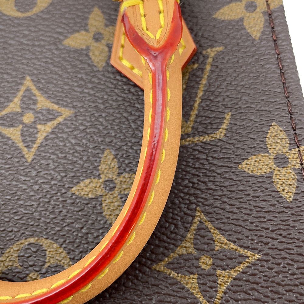 Louis Vuitton Monogram Petite Sac Plat Mini Bag 2-Way