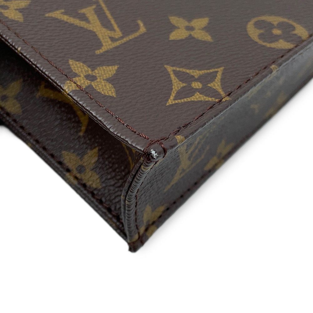 Louis Vuitton Monogram Petite Sac Plat Mini Bag 2-Way