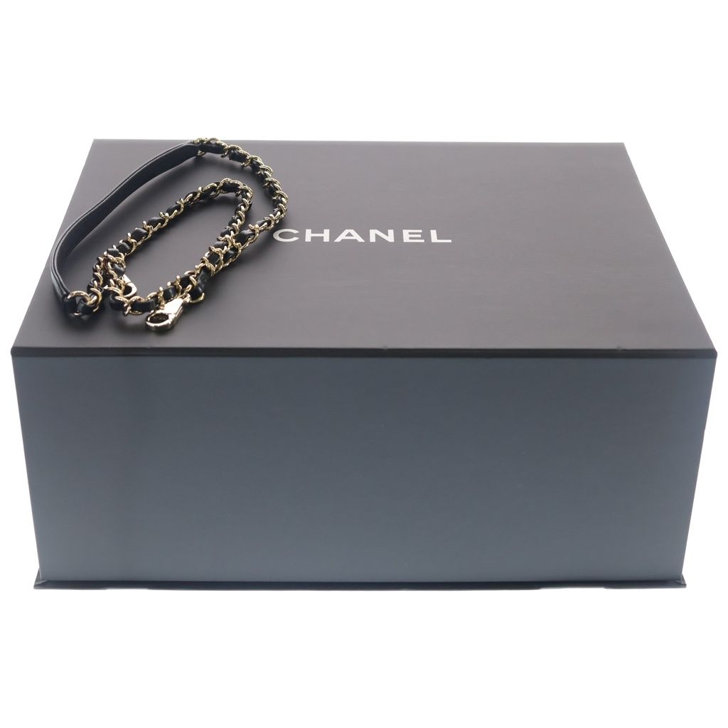 Chanel Coco Handle 29 2-Way Shoulder Bag Black Caviar Leather Gold