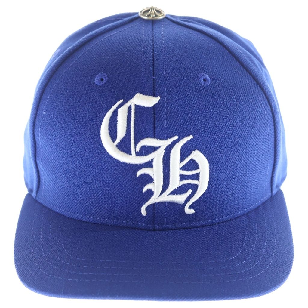 Chrome Hearts CH Hat CH Logo Embroidered Baseball Cap Blue Green