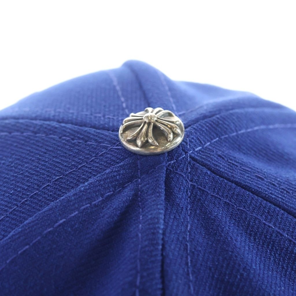 Chrome Hearts CH Hat CH Logo Embroidered Baseball Cap Blue Green