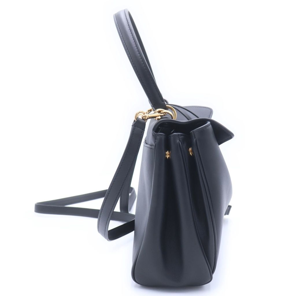 Balenciaga Rodeo Small Handbag 2-Way Black Gold