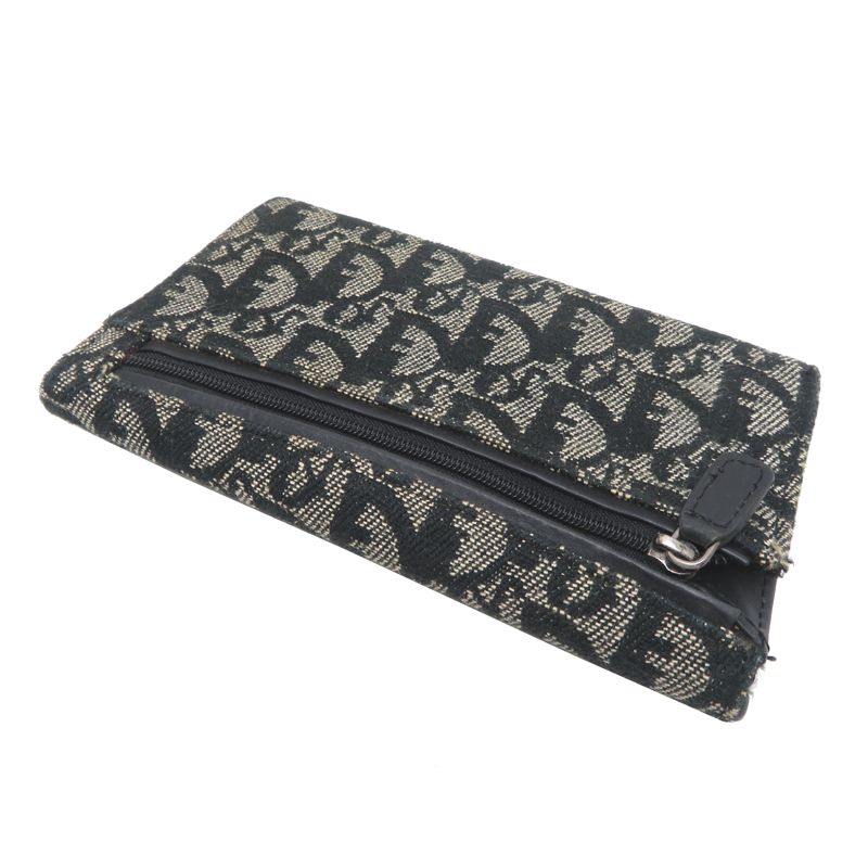 Dior Trifold Wallet Blue
