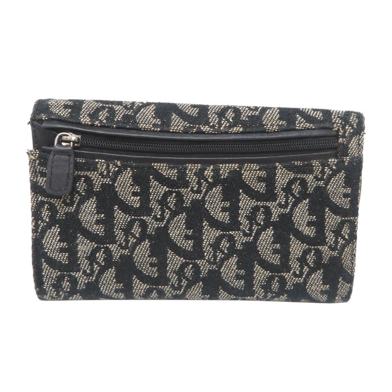 Dior Trifold Wallet Blue