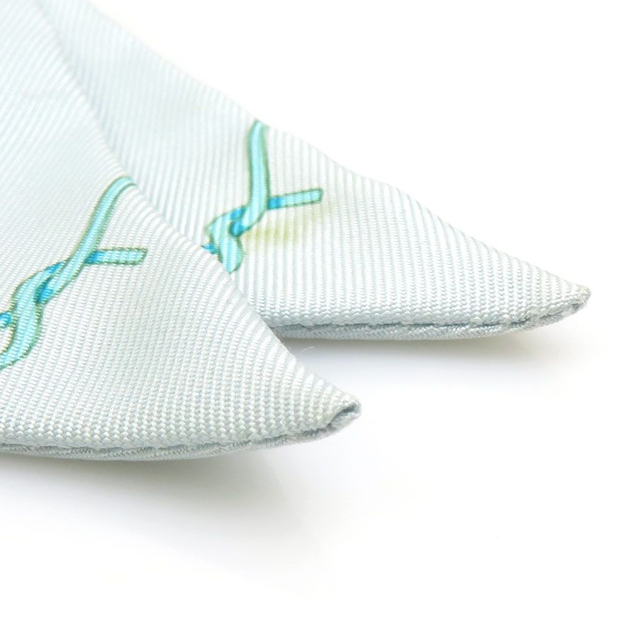 Hermes Scarf Twilly Scarves Blue