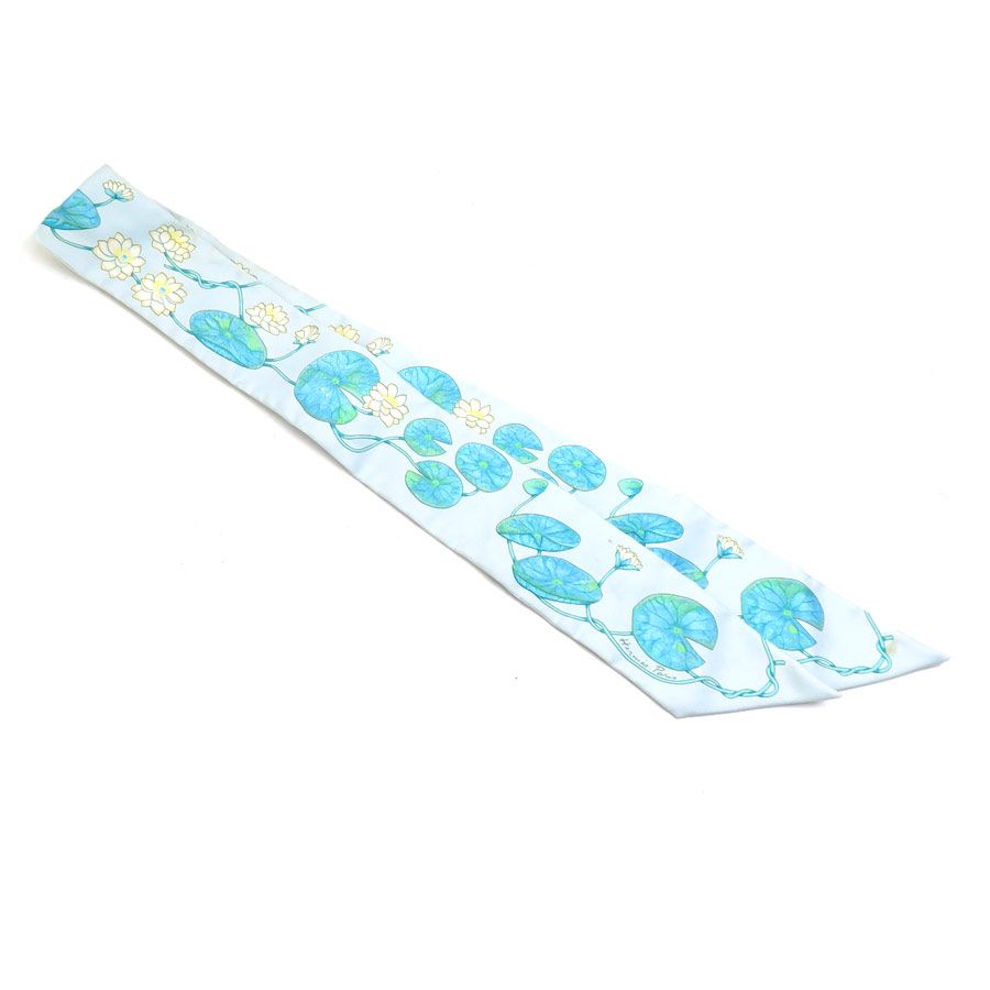 Hermes Scarf Twilly Scarves Blue