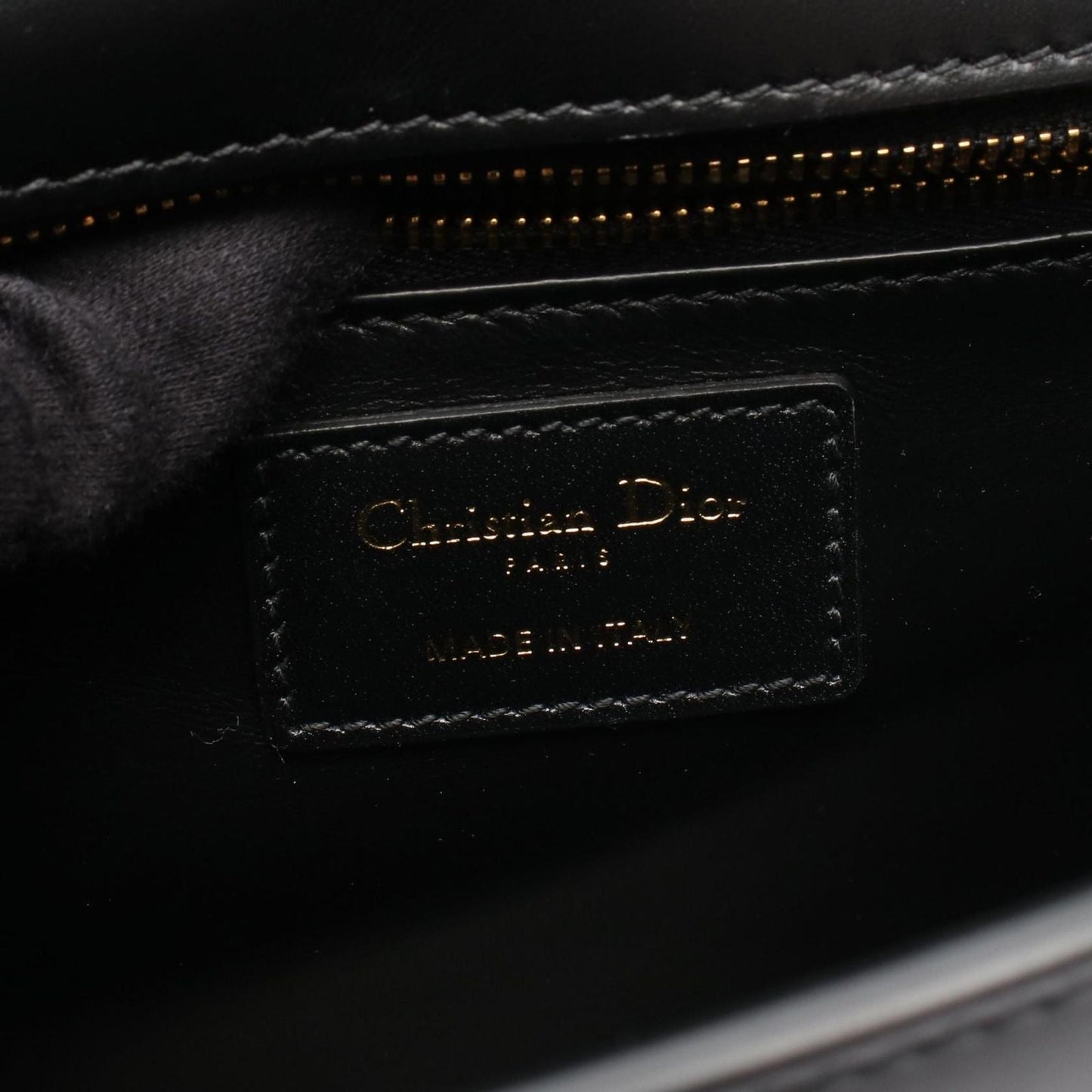 Dior Shoulder Bag 30 Montaigne Black Leather