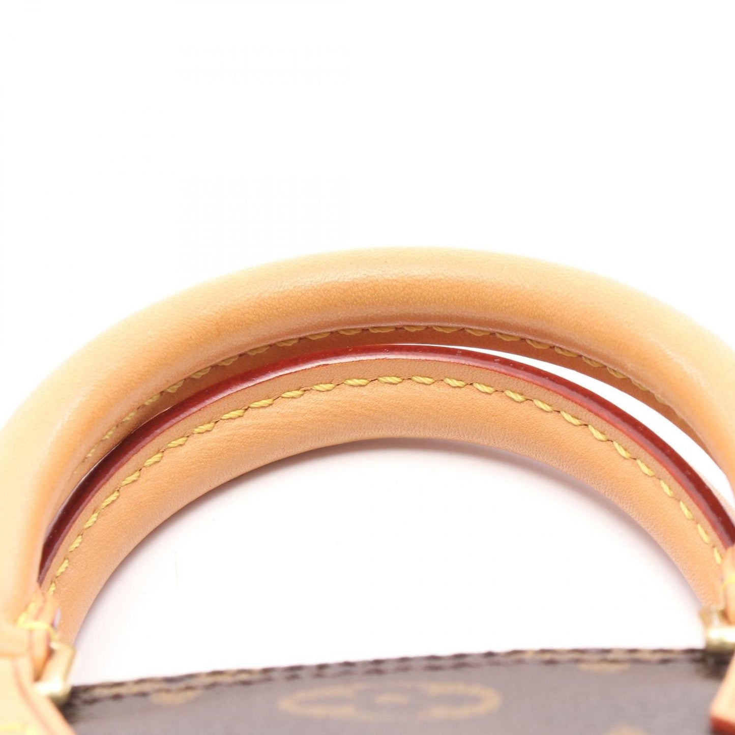 Louis Vuitton Handbag Mini Speedy Canvas Leather