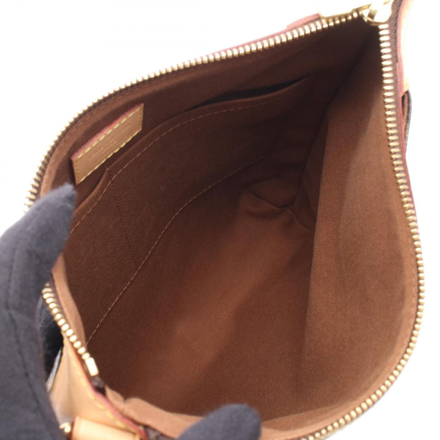 Louis Vuitton Shoulder Bag Odeon PM Canvas Leather