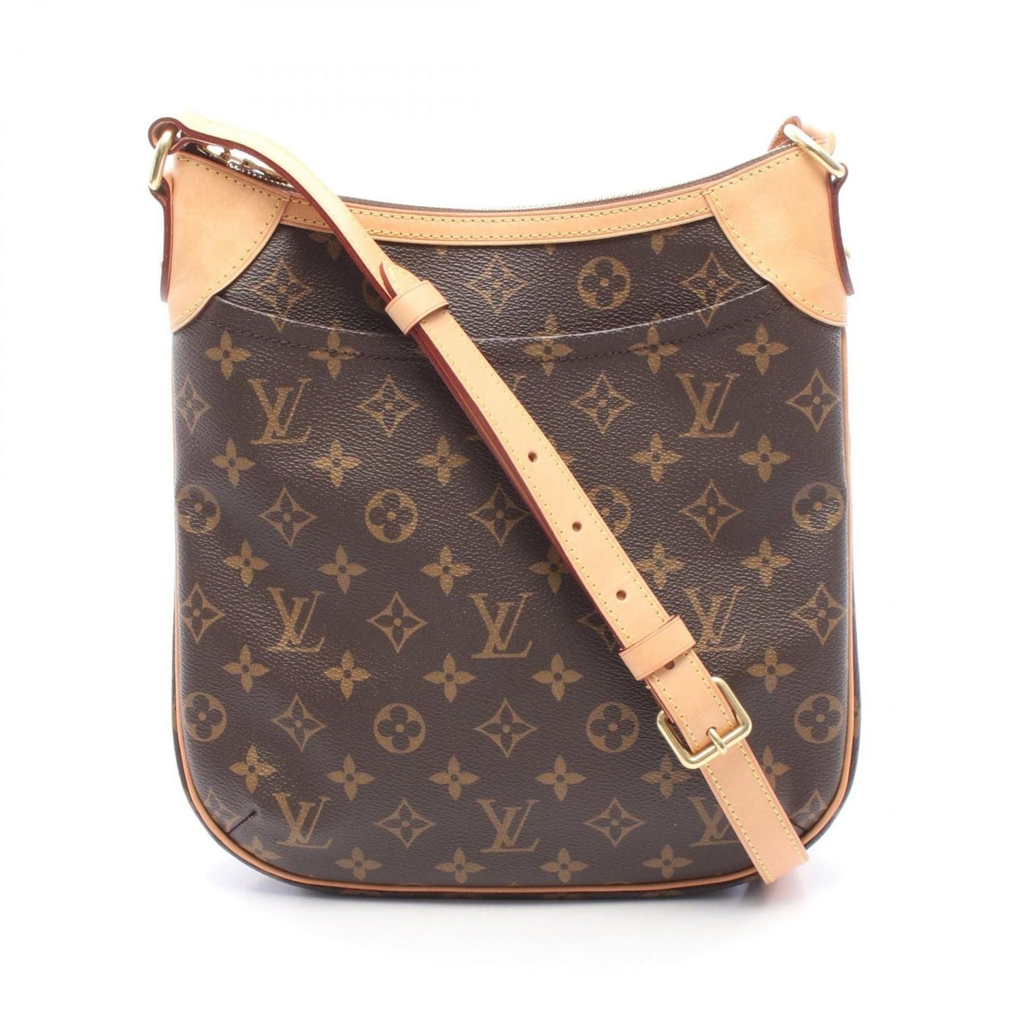 Louis Vuitton Shoulder Bag Odeon PM Canvas Leather
