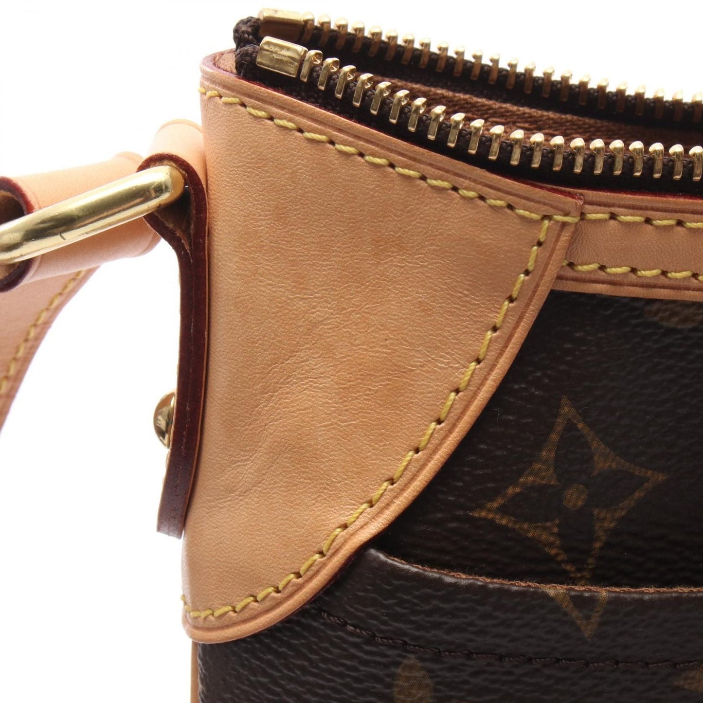 Louis Vuitton Shoulder Bag Odeon PM Canvas Leather