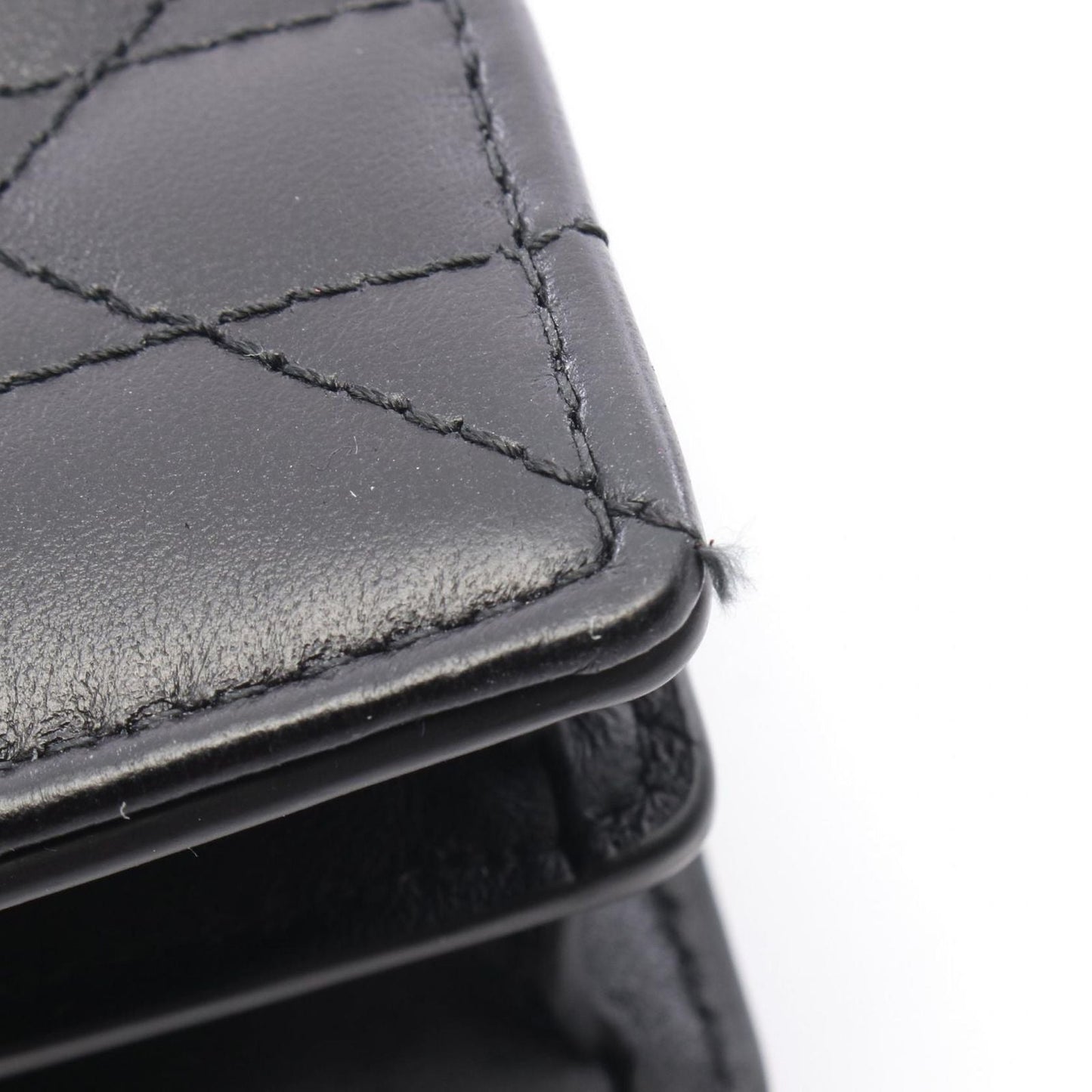 Dior Shoulder Bag Miss Caro Black Leather