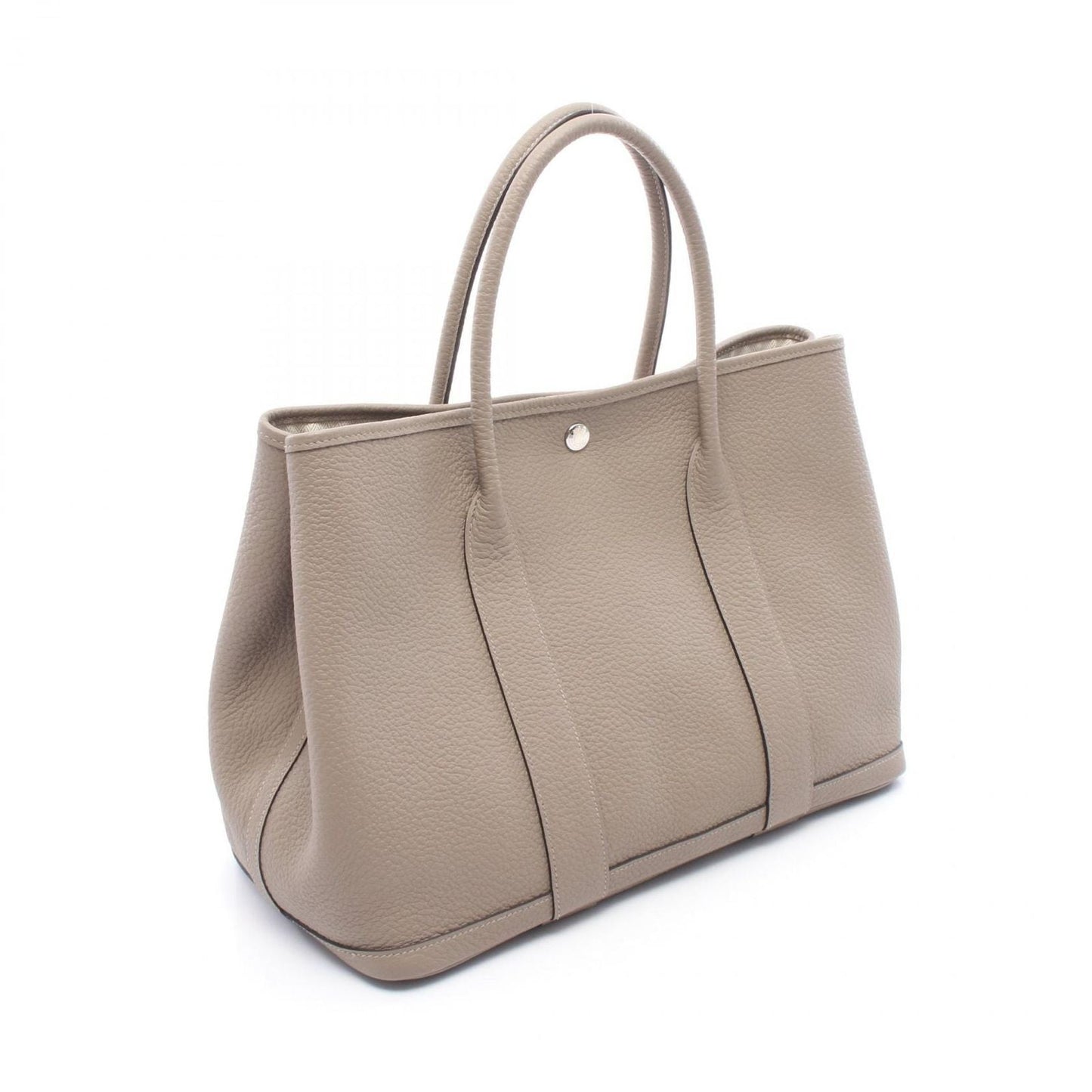 Hermes Tote Garden Party PM Griasphalt Leather