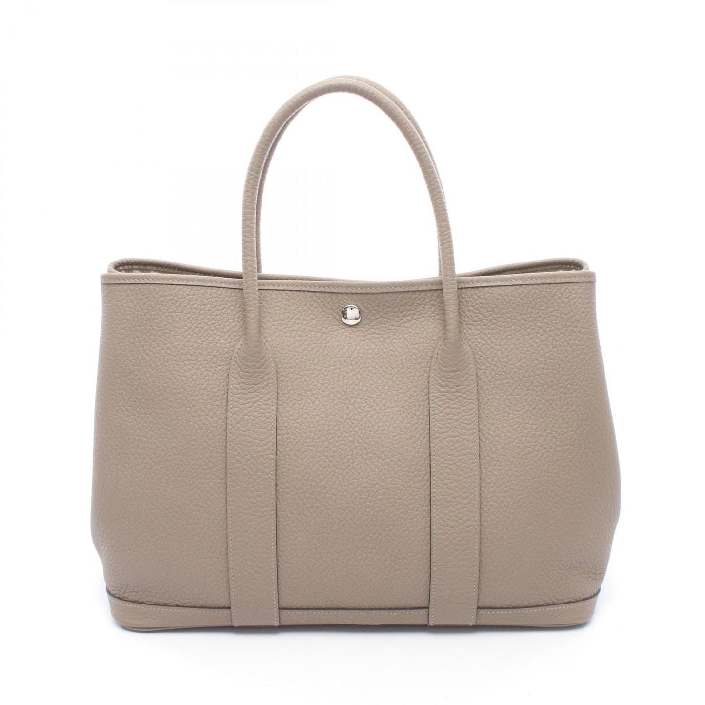 Hermes Tote Garden Party PM Griasphalt Leather