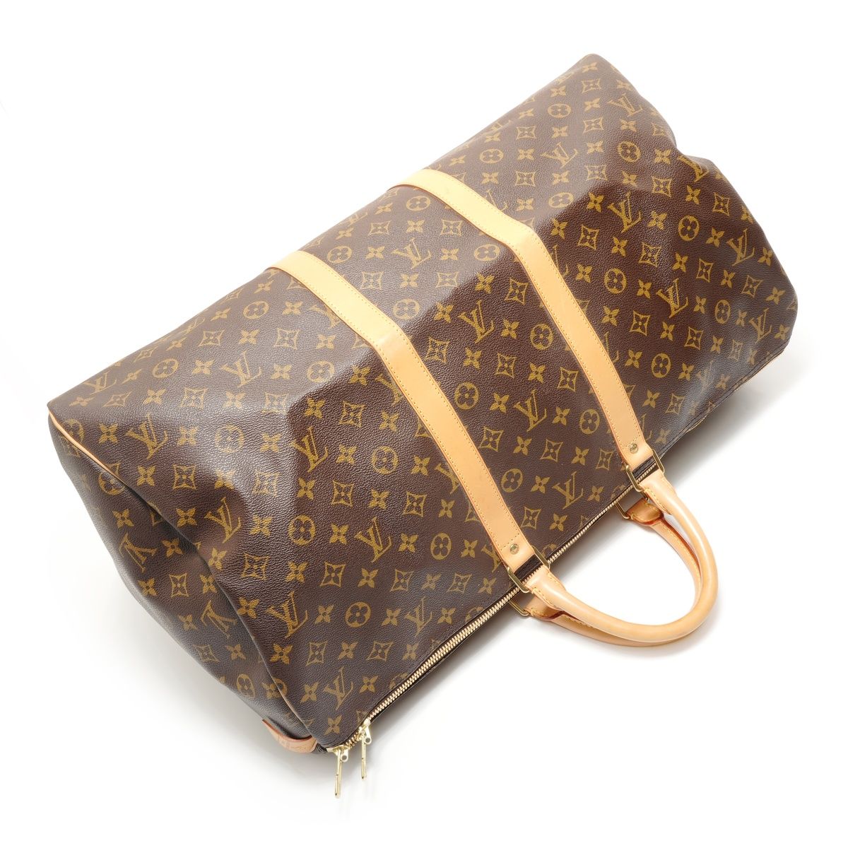 Louis Vuitton Boston Bag Monogram Keepall Bandouliere 55