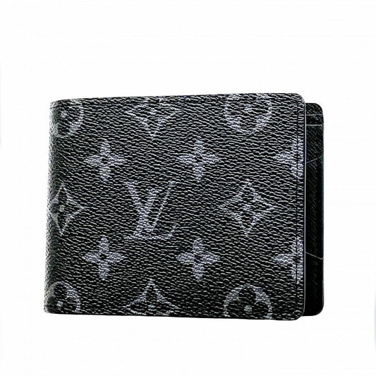 Louis Vuitton Wallet Monogram Eclipse Portefeuille Multiple Black
