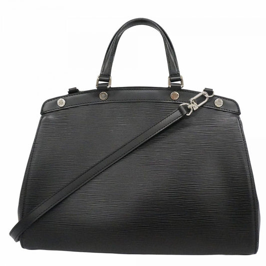 Louis Vuitton Handbag Epi MM Noir 2-Way Bag