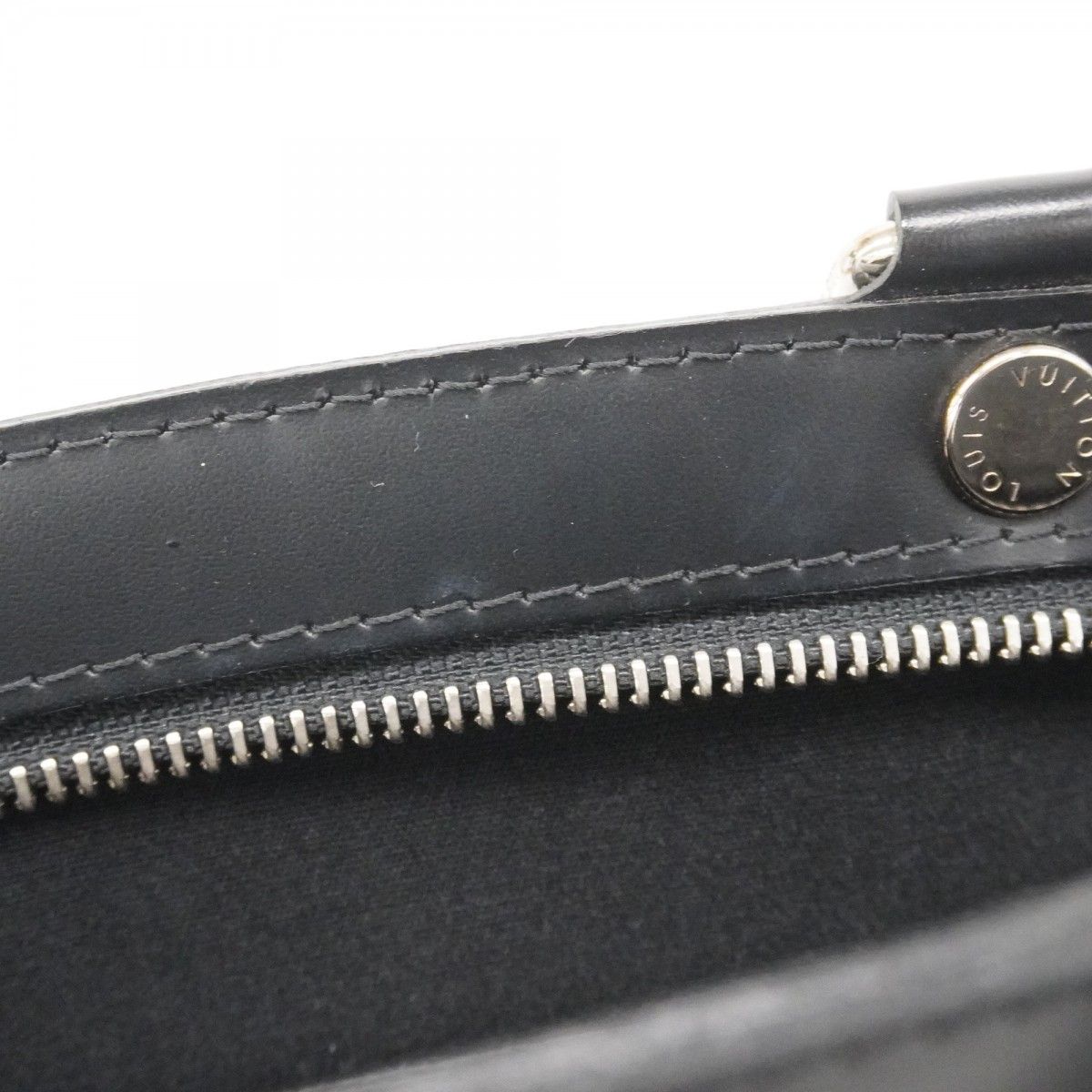 Louis Vuitton Handbag Epi MM Noir 2-Way Bag