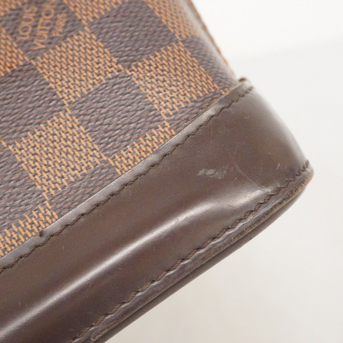Louis Vuitton Handbag Damier Alma BB Ebene 2-Way Bag