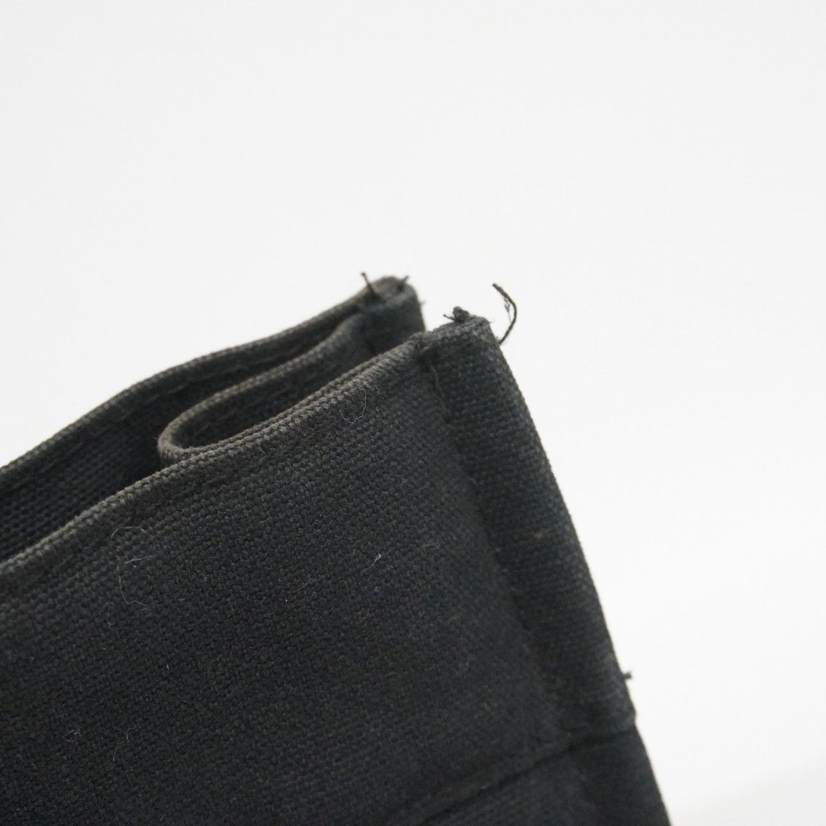Hermes Handbag Fourre Tout PM Canvas Black Silver