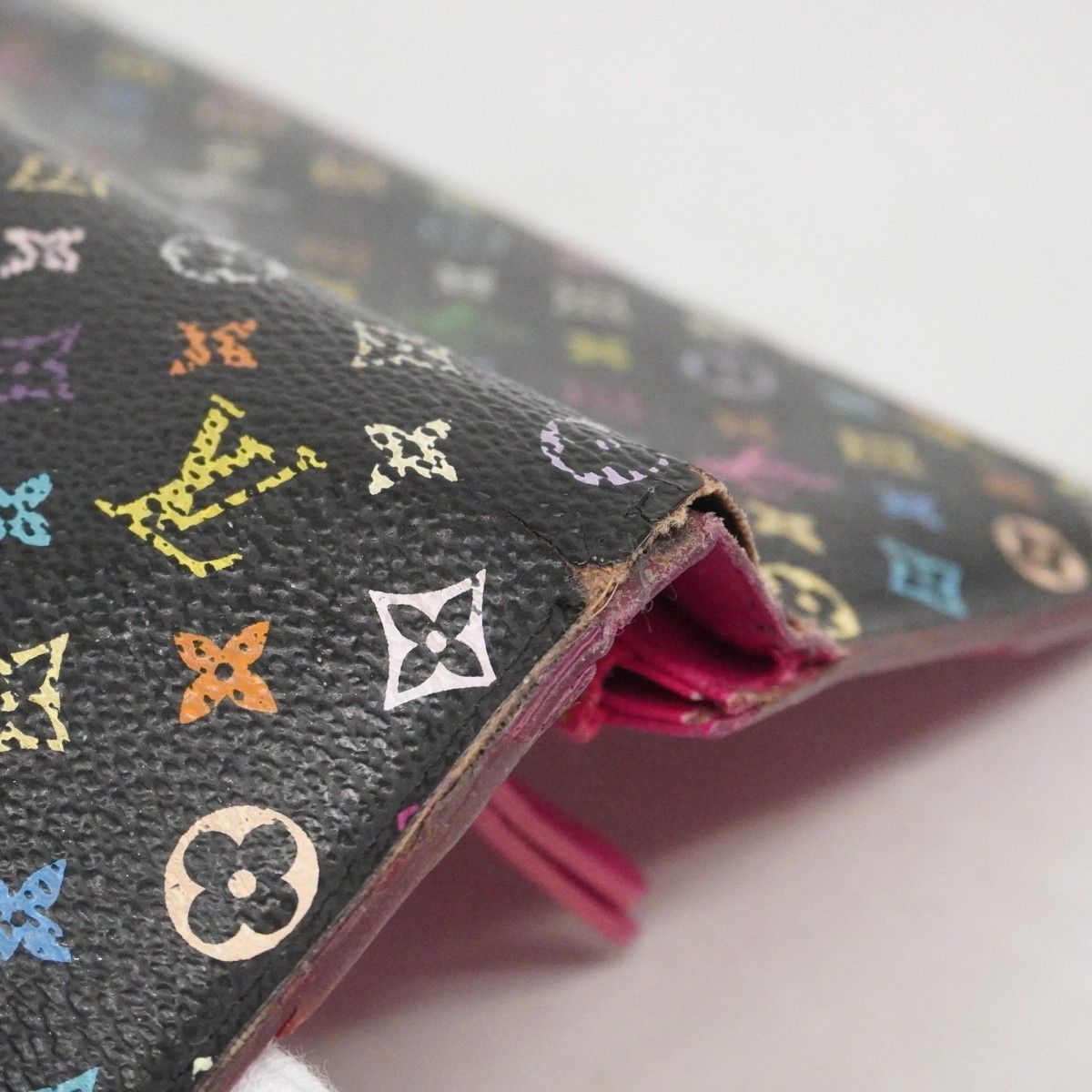 Louis Vuitton Wallet Monogram Multicolor Portefeuille Insolite Noir