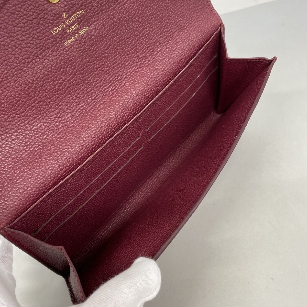 Louis Vuitton Wallet Monogram Empreinte Portefeuille Curilles Aurore
