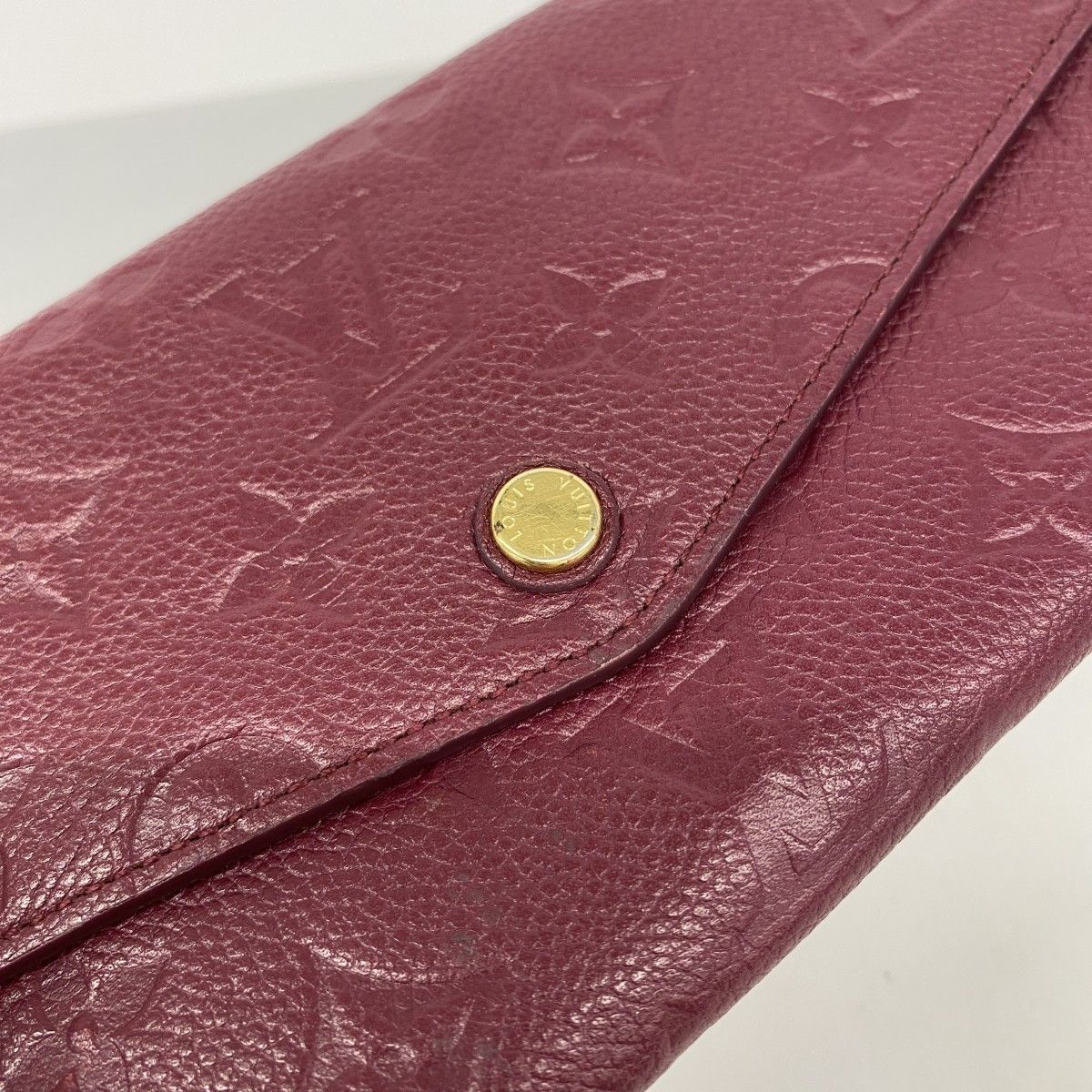 Louis Vuitton Wallet Monogram Empreinte Portefeuille Curilles Aurore