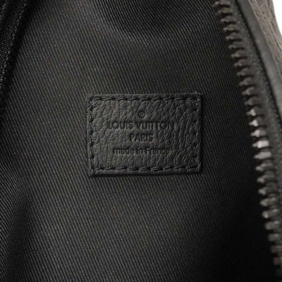 Louis Vuitton Belt Bag Monogram Shadow Duo Black