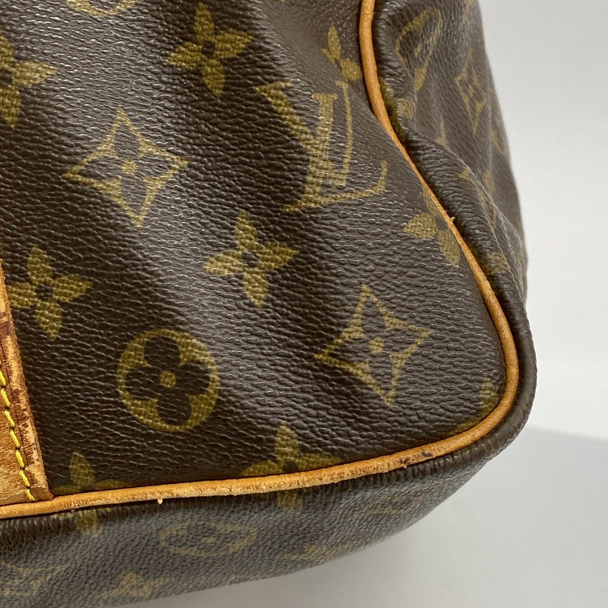 Louis Vuitton Boston Bag Monogram Keepall Bandouliere 50 Brown