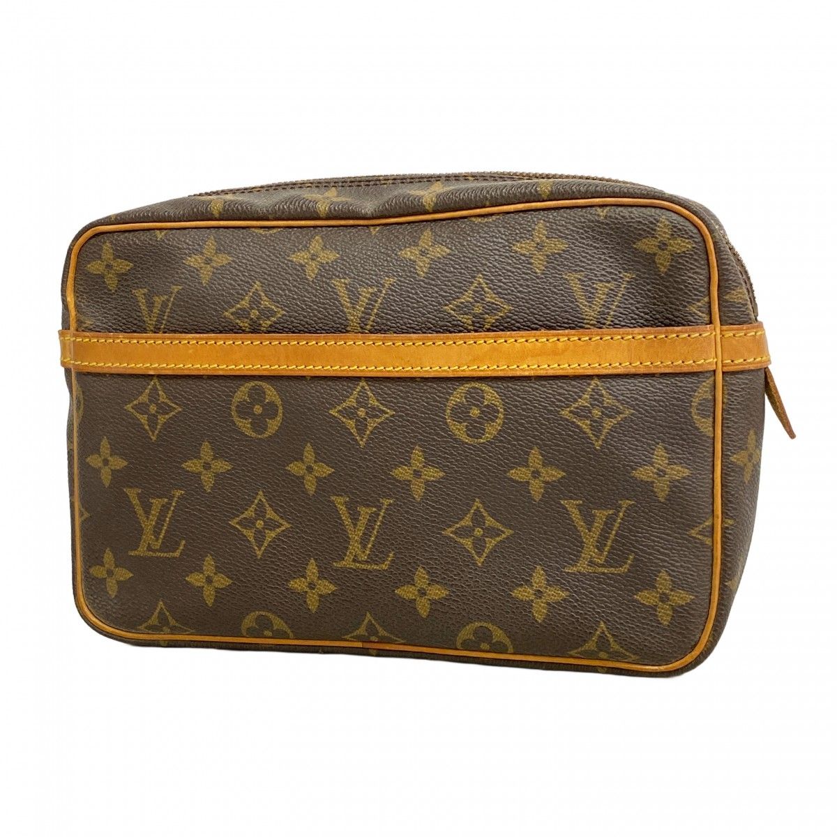 Louis Vuitton Clutch Monogram Compiegne 23 Brown
