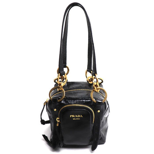 Prada Dangle Handbag Black