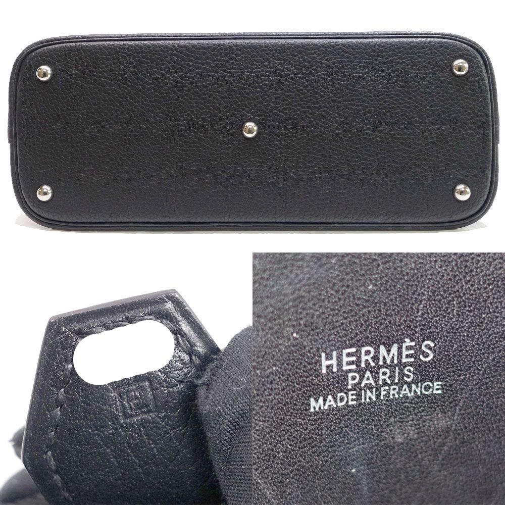 Hermes Bolide 35 Construction Fjord BK Handbag Shoulder 2-Way