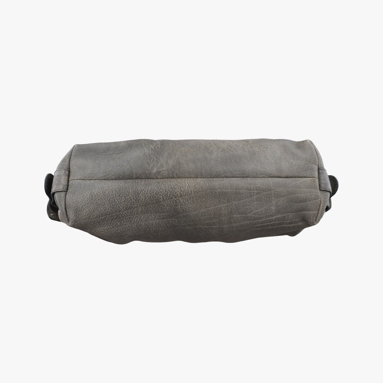 Gucci Bamboo Bar Gray Leather Handbag
