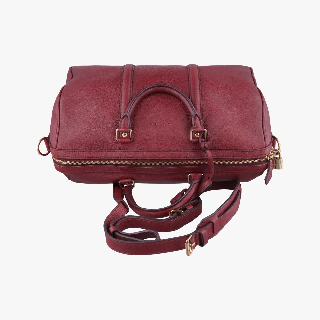 Louis Vuitton Sofia Coppola SC Bag GM Bordeaux Taurillon Leather