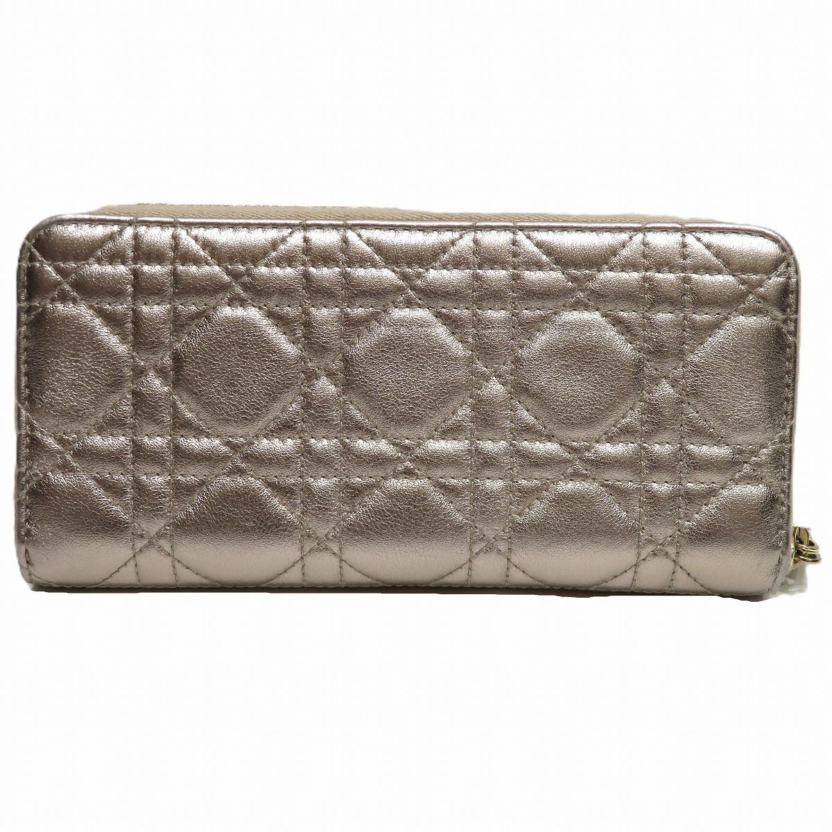 Dior Voyageur Cannage Wallet Leather