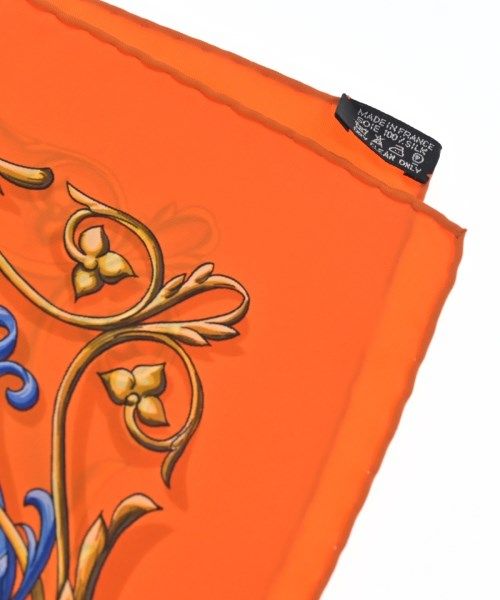 Hermes Bandana Scarf Orange