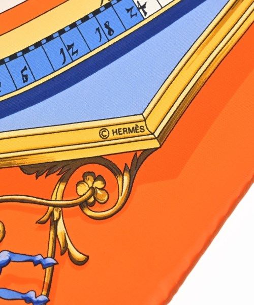 Hermes Bandana Scarf Orange