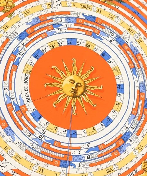 Hermes Bandana Scarf Orange