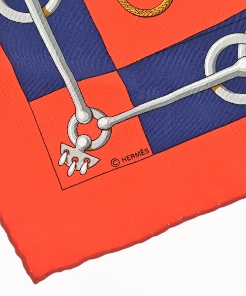 Hermes Bandana Scarf Orange