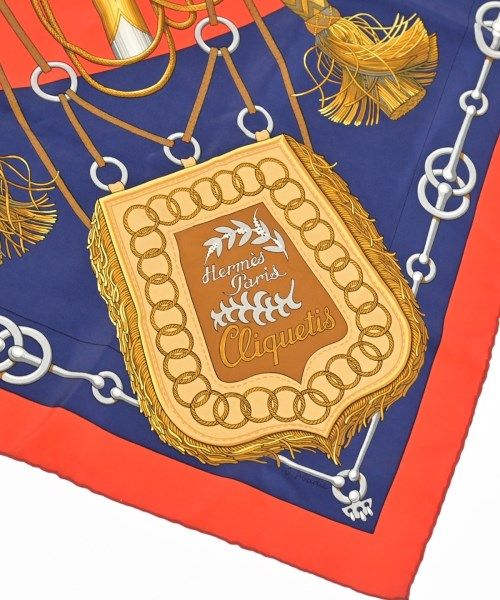 Hermes Bandana Scarf Orange