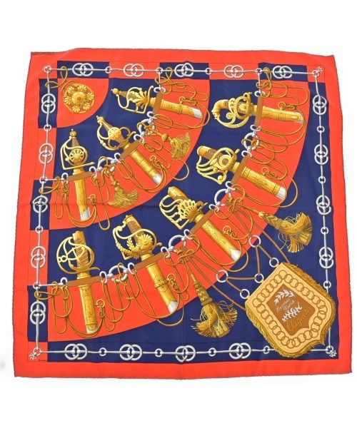 Hermes Bandana Scarf Orange