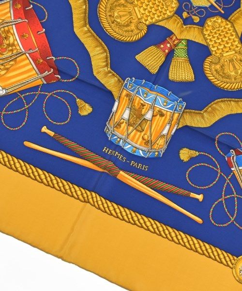 Hermes Bandana Scarf Yellow