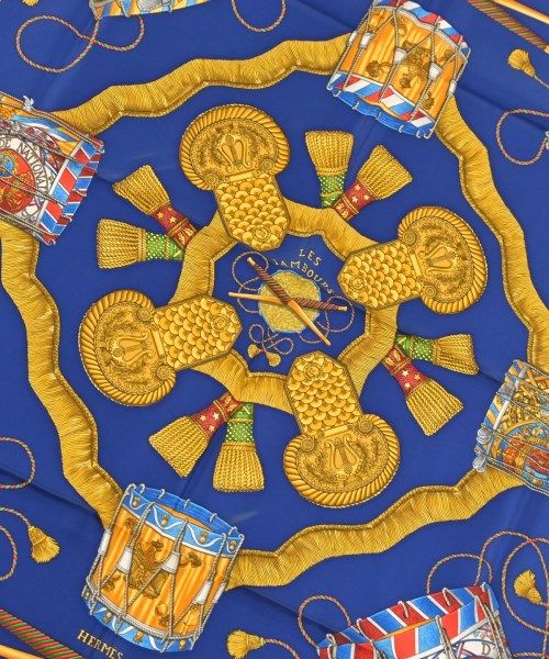 Hermes Bandana Scarf Yellow