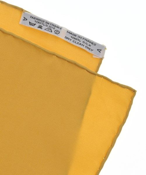 Hermes Bandana Scarf Yellow