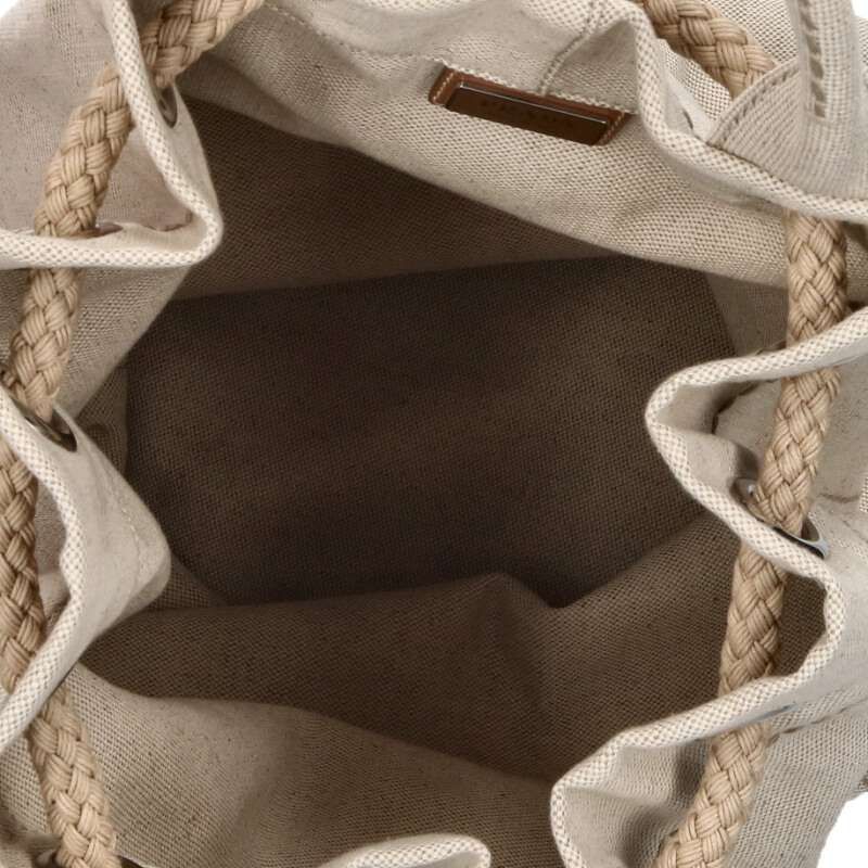 Prada Drawstring Duffle Shoulder Bag