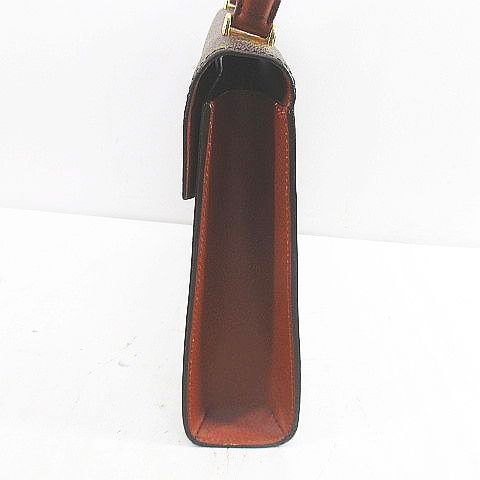 Louis Vuitton Malesherbes Handbag Monogram Brown