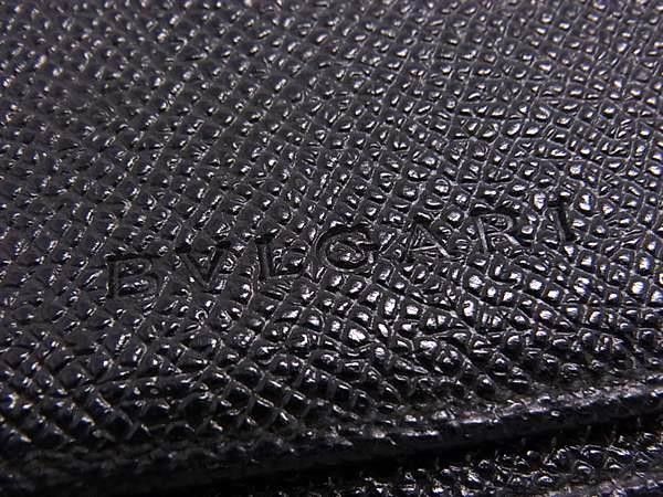 Bvlgari Card Case Black Gray