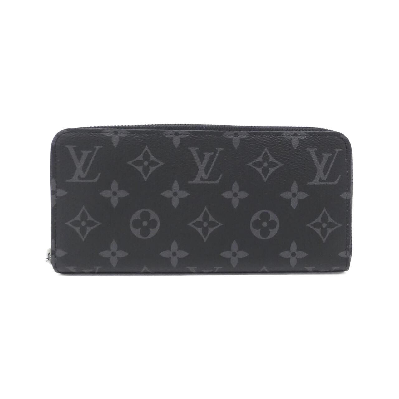 Louis Vuitton Monogram Eclipse Zippy Wallet Horizontal